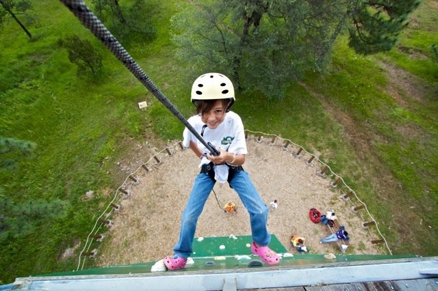 Descenso del escalodromo